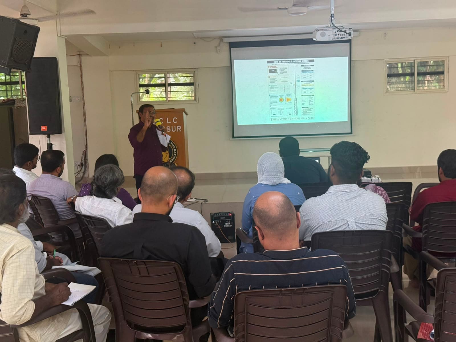 done with Annual General Body Meeting of the Community Radio Association (CRACK) Kerala Chapter in Thrissur.Broadcasting And Technical training session conducted By Vijayakumar Airmedia Broadcast