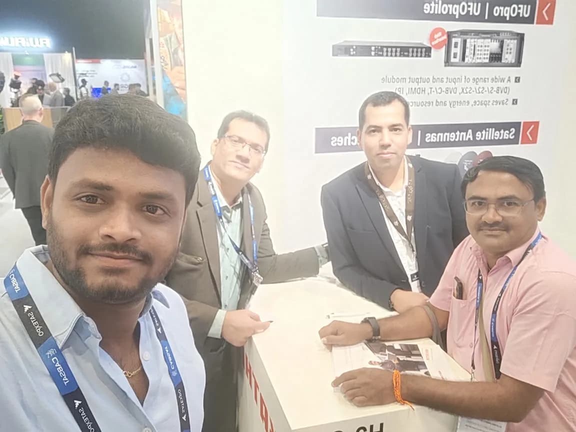 AirMedia Broadcast, CABSAT 2026 Dubai, FM transmitter dealer India, FM antenna supplier India, broadcasting equipment distributor, FM frequency analyser, broadcast technology, Dubai broadcasting exhibition, India broadcast solutions