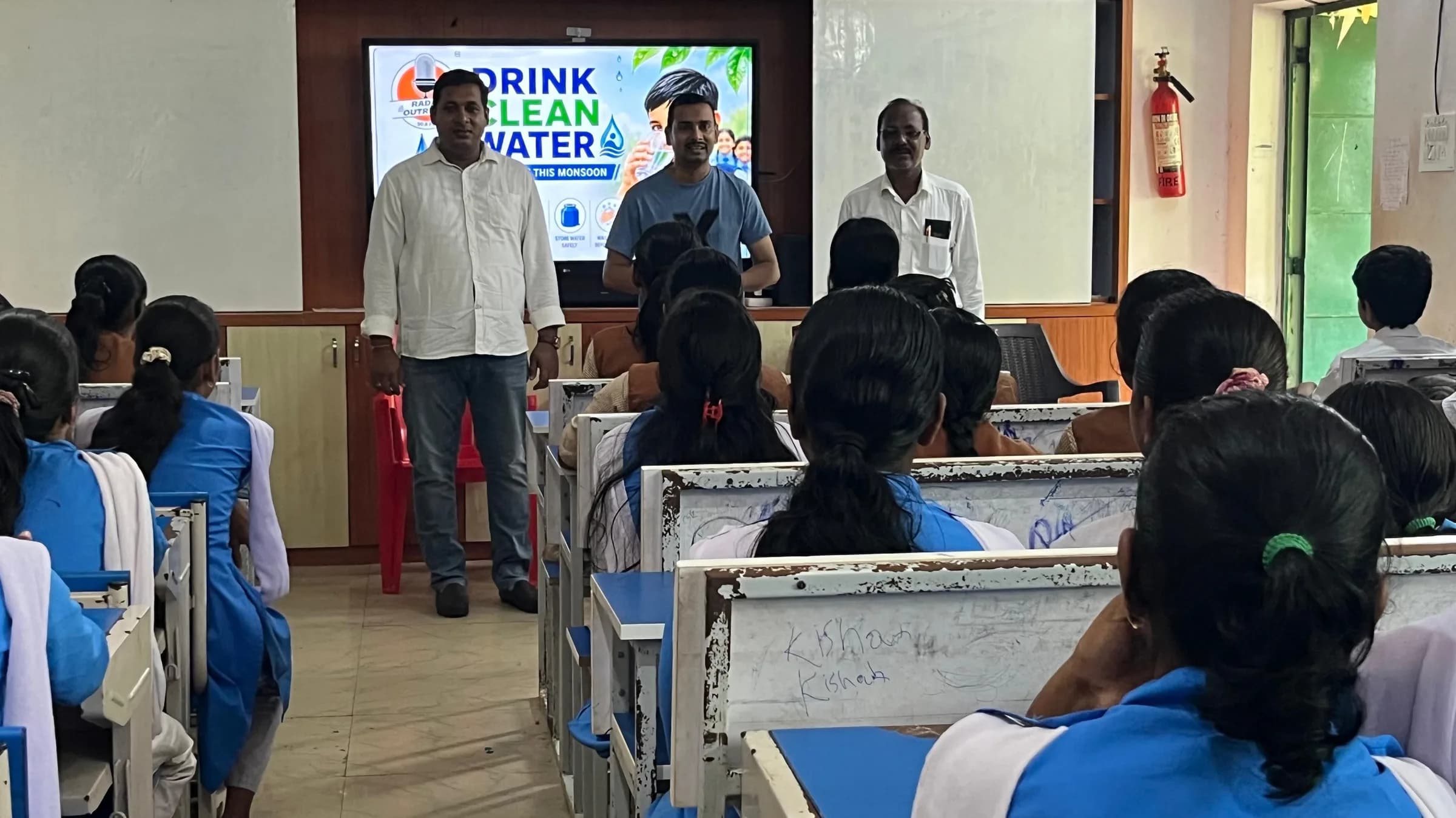 Radio Outreach Organises Awareness Programme on Clean Drinking Water During Monsoon