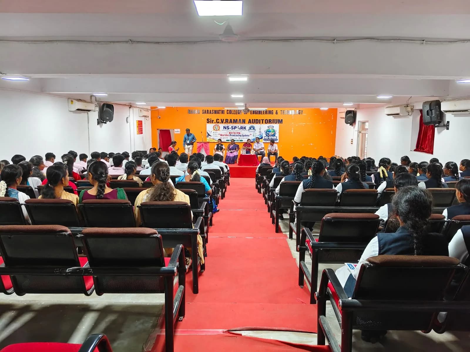 NS-SPARK TECH TALK ON “NEXT-GEN BROADCASTING SYSTEMS- Nadar Saraswathi College of Engineering & Technology (NSCET)